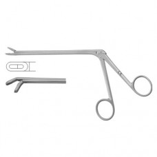 Leminectomy Rongeur Down - Fenestrated and Serrated Jaws Stainless Steel, 15.5 cm - 6" Bite Size 3 x 12 mm 